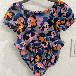 One piece baby girl outfit